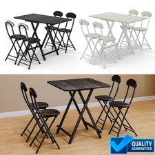Foldable Dinner Table & Chairs