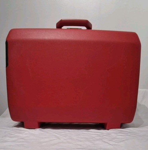Vintage samsonite red hard - samsonite,