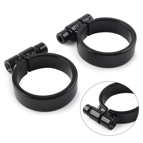 Black exhaust port clamps for - clamps,