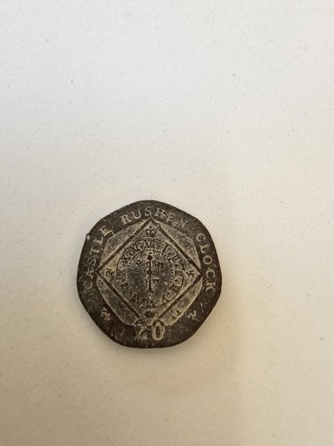 Castle rushen clock 20p isle - rushen,