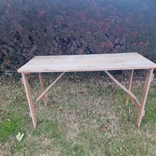 Rustic trestle table vintage - rustic, table,