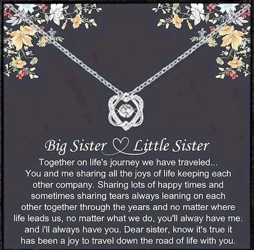 For sister necklace - for, my