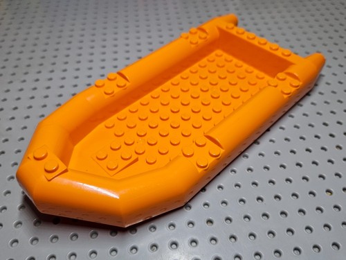 Lego boat rubber dinghy raft - boat,