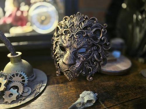 Baroque lion mask - lion,