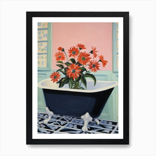 Bathtube full gerbera a - bathtube, in