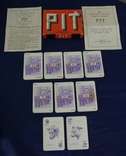 Vintage PIT Card Game  John Waddington Leeds London Trading original BULL & BEAR