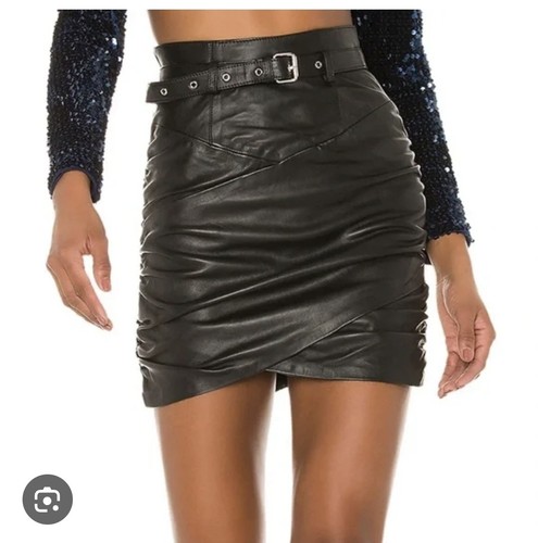 Camila coelho black leather - coelho,