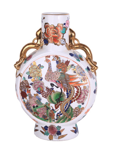 Chinese porcelain moon flask - chinese,