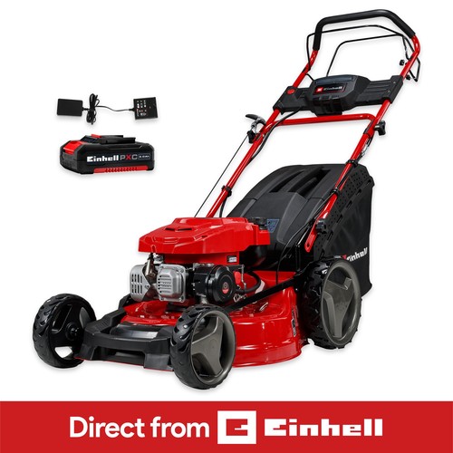 Einhell petrol lawnmower 51cm - petrol,