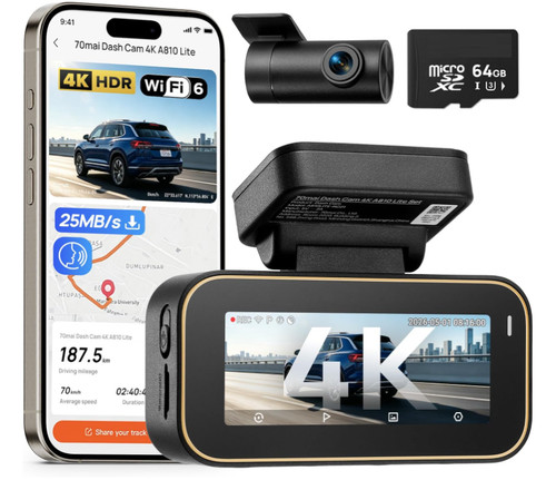 Dash cam delantera - dash, y