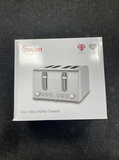 Swan 4 Slice Toaster Stainless