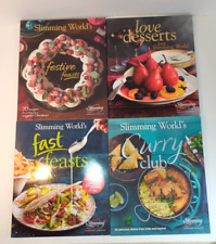 Slimming World Recipe Books Bundle of Four - Festive Feast, Love Desserts....