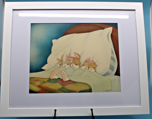 Disney production art pint - art,