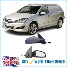 Vauxhall Astra Van Door Wing Mirror Manual Primed Driver Side 2006-2009 UK Stock
