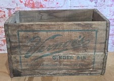 Rare Old Vernors Co. Wooden