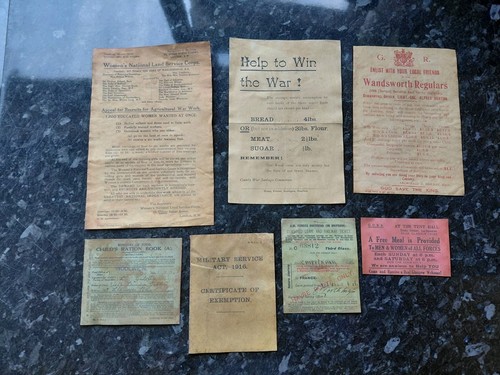 Old pamphlets ephemera ww1 ww2 - pamphlets,