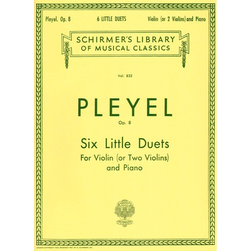 Ignaz pleyel six - ignaz, duets