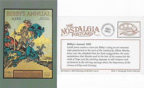 Postcard bibby annual - annual, 1922