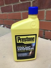 Prestone Coolant ready to use mixed antifreeze all makes models and engines 