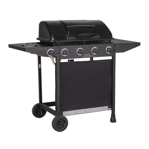 Burner gas bbq with - 4,
