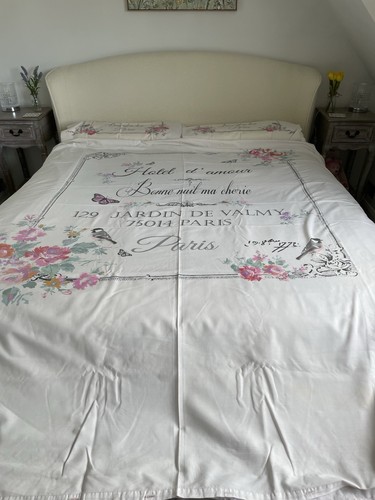 Shabby chic kingsize duvet - chic,