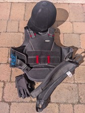 Champion CPX3000 7 1/8 &Champion Flexair Body Protector Adult X/L, Gloves, Chaps