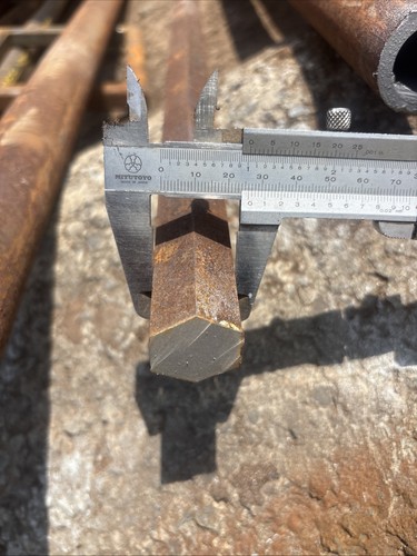Solid steel hexagon bar - steel,