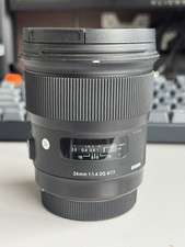 Sigma 24mm f/1.4 DG HSM Art Lens for Canon EF – MINT Condition