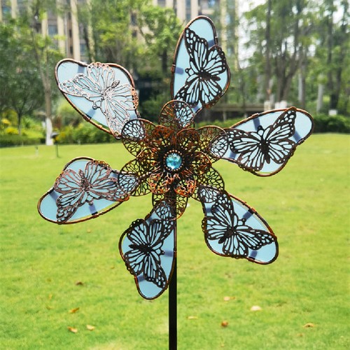 Garden magical windmill metal - garden,