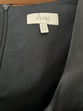 Black Coast Satin  Dress Size