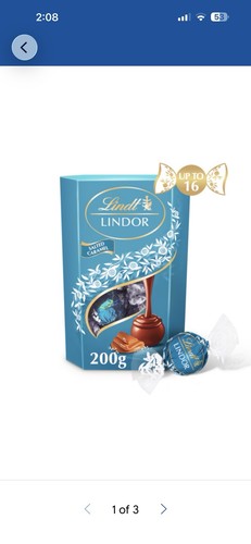 Lindt lindor salted - salted, caramel