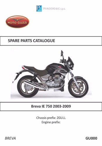 Moto guzzi parts - parts, manual