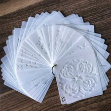 36X Plastic DIY Hollow Mandala