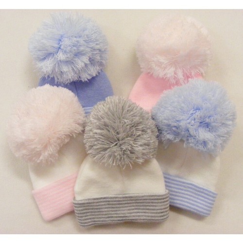 Newborn baby bobble - baby, hat
