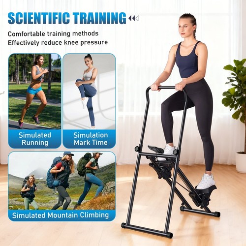 Vertical climber stair stepper - climber,