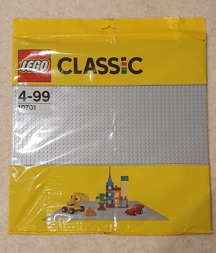 Lego classic grey baseplate - classic,
