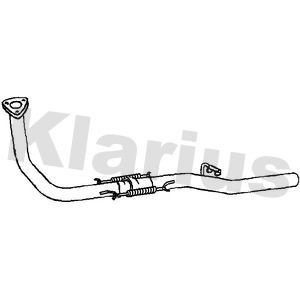 Klarius front exhaust pipe - pipe, for