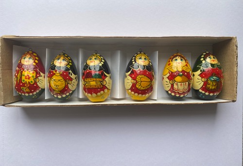 Hand painted wooden - 6,