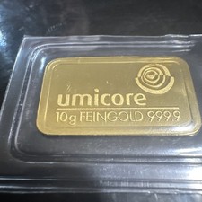 Umicore Gold 10g 999.9 Pure