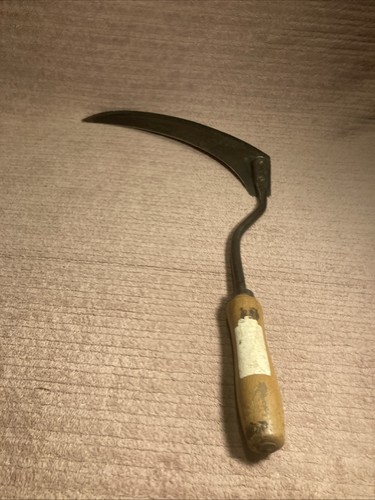 Vintage scythe with - scythe,