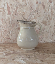 Large Stoneware Jug Vase With