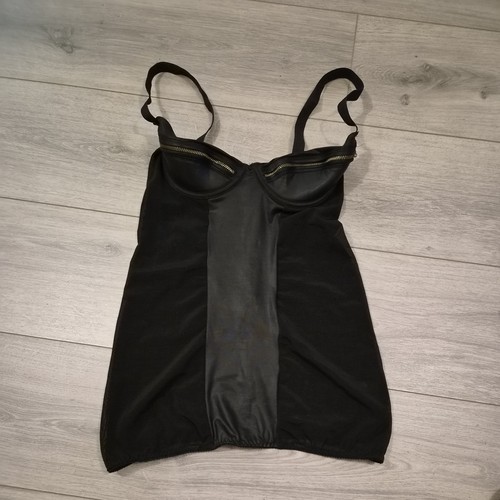 Vintage ann summers - black, faux