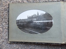 Unpublished Photo album of steam locomotives 1950'60 Jubilee 8F A4 9F etc