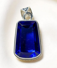 Blue topaz gemstone 925 - gemstone,