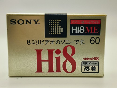 Sony hi8 60hme 8mm - sony, me