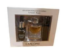 Lancôme Miniatures Gift Set Mascara/Perfume/Genifique Serum Brand New Boxed