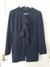 Zara Basic Jacket Blazer Navy