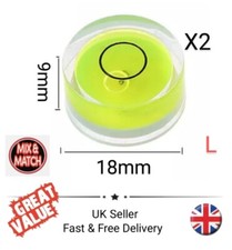 2x Mini Circular 18x9mm