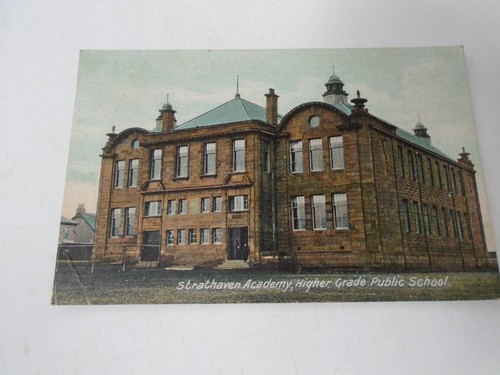 Strathaven postcard postmark - postcard,