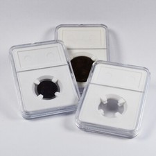 Acrylic Coin Slab with white